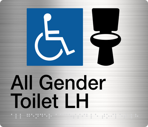 Unisex Disabled Toilet (Stainless Steel)
