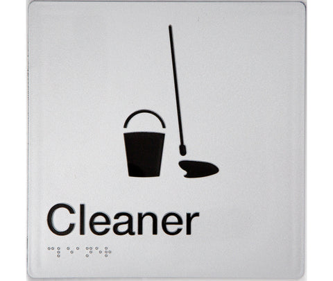 Male Toilet Sign (Silver/Black)