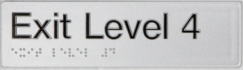 Male Toilet Sign (Silver/Black)