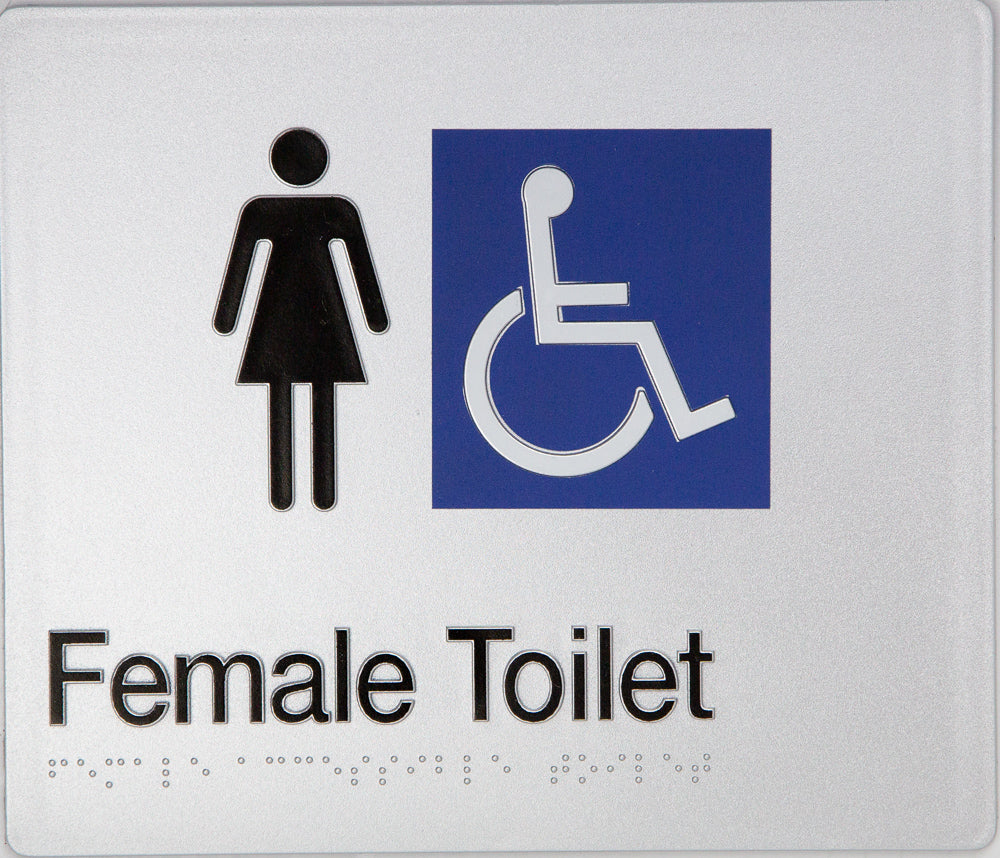 Female Accessible Toilet (Silver) Female Accessible Toilet (Silver)