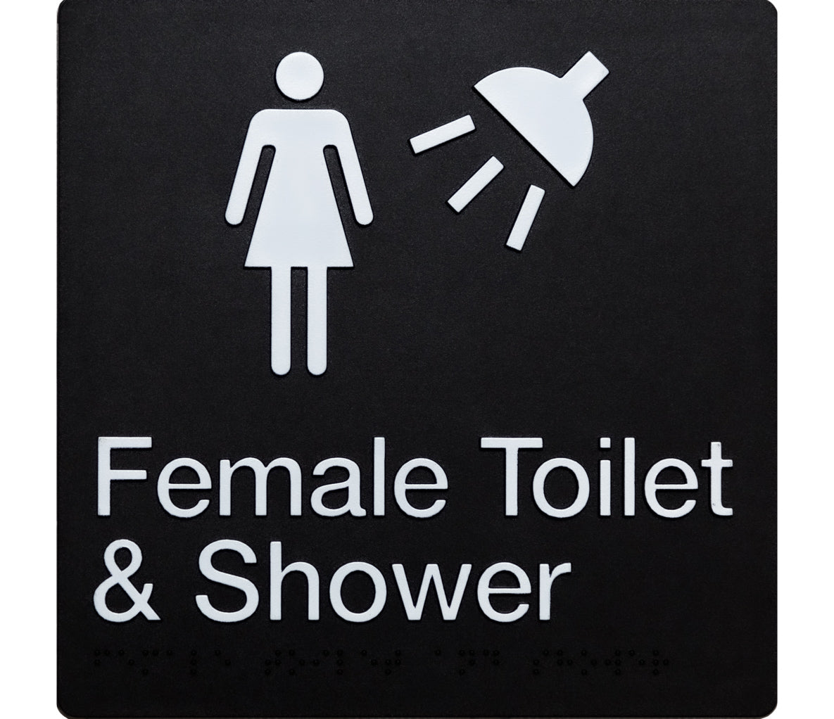 Female Toilet and Shower (Black) Female Toilet and Shower (Black)