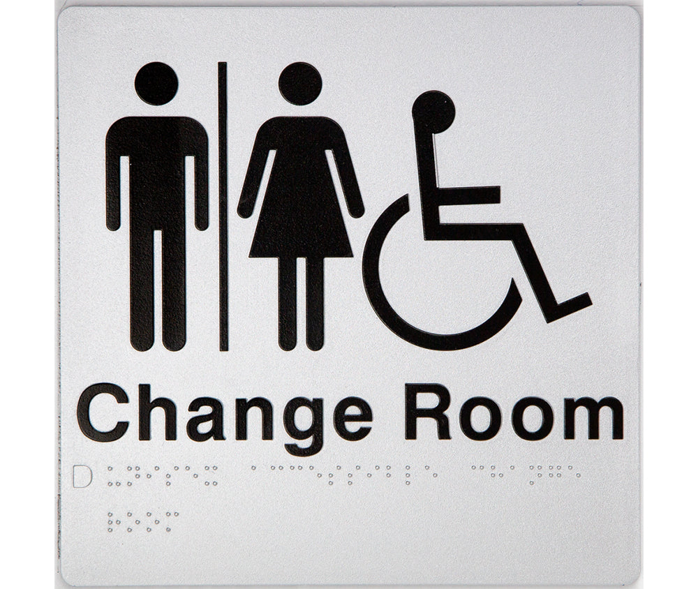 Unisex Accessible Change Room (Silver) Unisex Accessible Change Room (Silver)