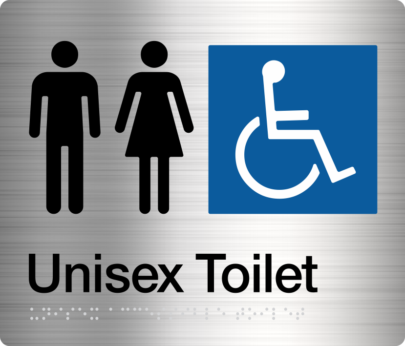 Unisex Disabled Toilet (Stainless Steel) Unisex Disabled Toilet (Stainless Steel)