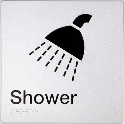 Shower Sign (Silver) - IMG 2