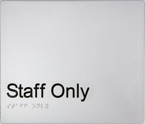 Male Toilet Sign (Silver/Black)
