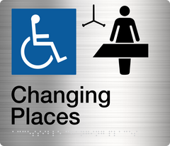 changing places sign