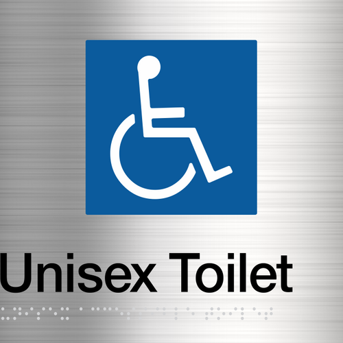 Unisex Disabled Toilet  Stainless Steel - IMG 3
