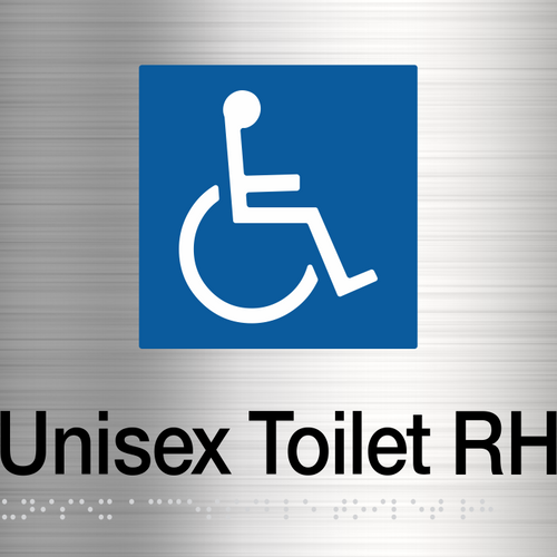Unisex Disabled Toilet ( Right handed)  Stainless Steel - IMG 3