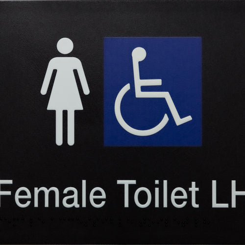 Female Toilet LH (Black) - IMG 1