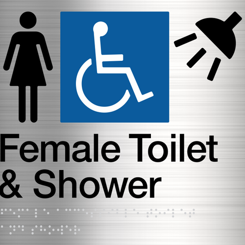 Female Disabled Toilet & Shower (Stainless Steel) - IMG 2