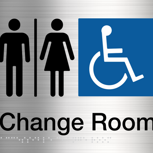 Male Female Disabled Change Room  Stainless Steel - IMG 2