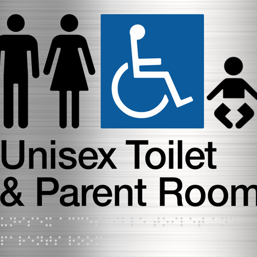 Male Female Disabled Toilet & Parent Room Stainless Steel - IMG 3