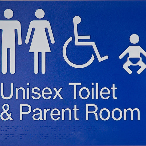 Unisex Accessible Toilet & Parent Room (Blue) - IMG 1