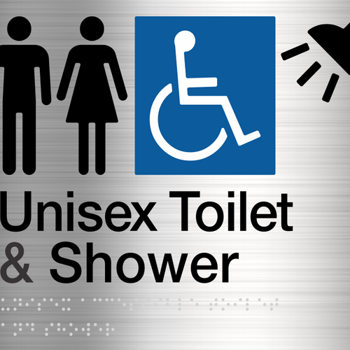 Male Female Disabled Toilet & Shower Stainless Steel - IMG 3