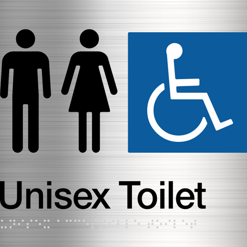 Unisex Disabled Toilet (Stainless Steel) - IMG 3