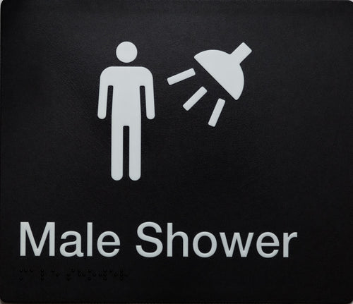 Male Shower (Black)