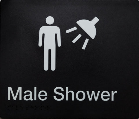 Male Toilet LH (Black)