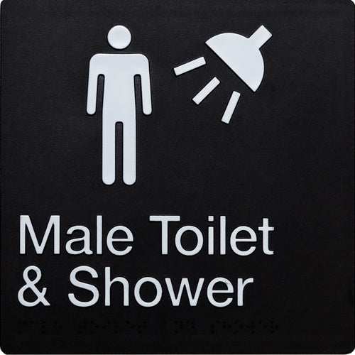 Male Toilet and Shower (Black) - IMG 1