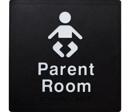 Parent Room Sign (Black)