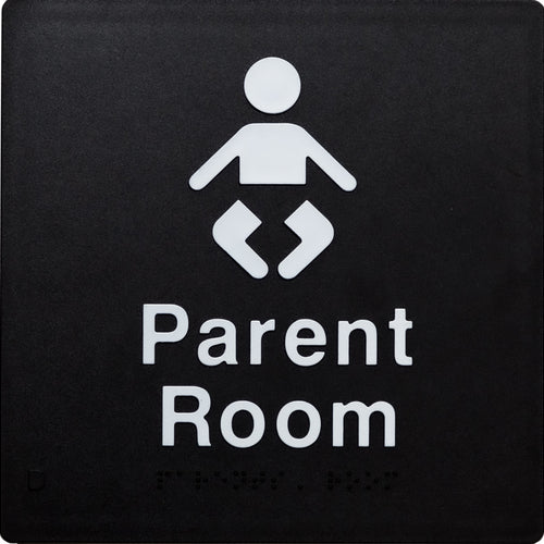 Parent Room Sign (Black) - IMG 1