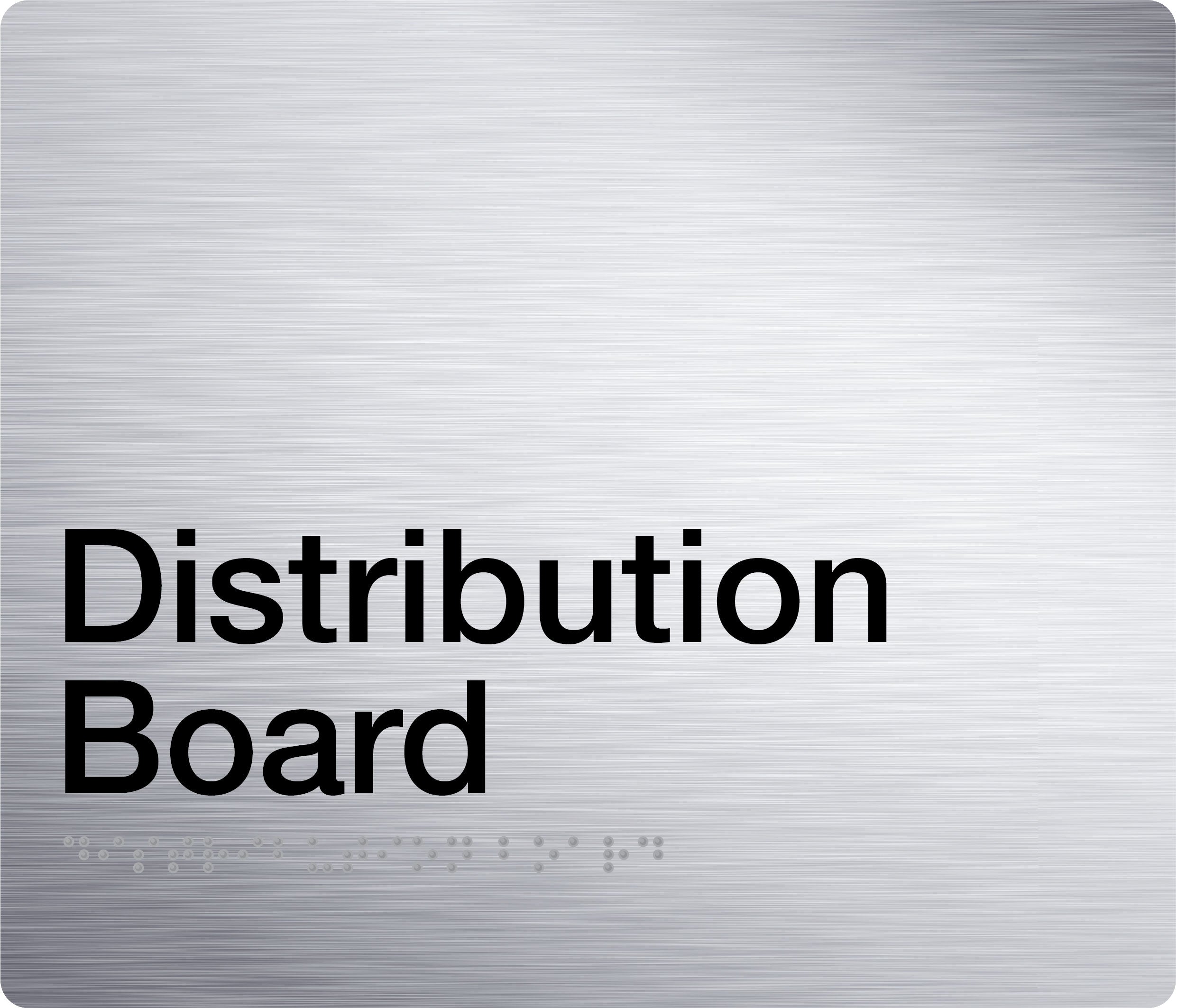 Distribution Board Braille Signs – Tim The Sign Man